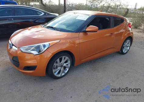 2016 Hyundai Veloster from USA, damaged, VIN KMHTC6AD4GU257282